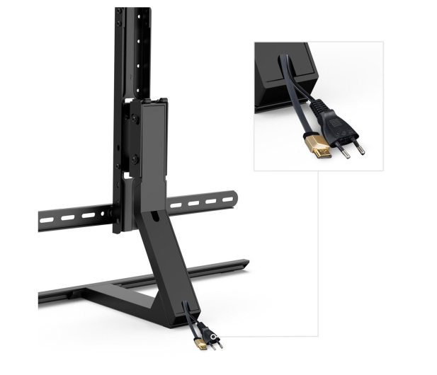 Hama Stojak do TV 65" MAX 40KG obrotowy regulowana wysokość - 1516983 - zdjęcie 6